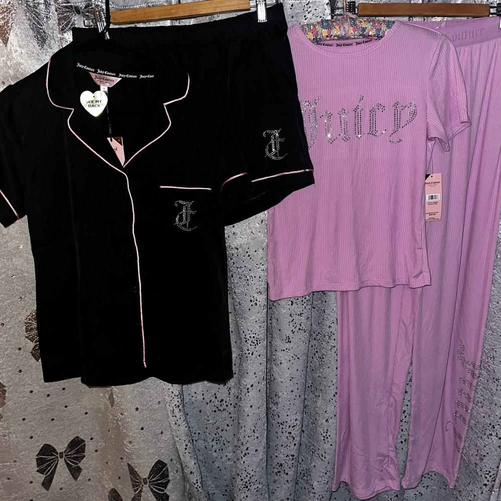 Juicy Couture 2 pajama sets